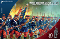 PERRY MINIATURES - FRENCH INFANTRY ADVANCING 1870-1871