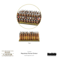EPIC BATTLES : HAIL CAESAR - REPUBLICAN ROMAN DIVISION