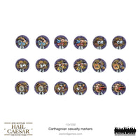 EPIC BATTLES : HAIL CAESAR - CARTHAGINIAN CASUALTY MARKERS