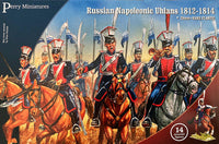 PERRY MINIATURES - NAPOLEONIC WAR - RUSSIAN UHLANS 1812-1814