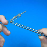 ICKYSTICKY SLIDE LOCK TWEEZERS 2PK