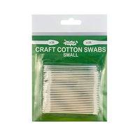 ICKYSTICKY CRAFT COTTON SWABS ASSORTED SIZES 50 PACK
