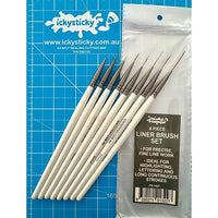 ICKYSTICKY LINER BRUSH SET