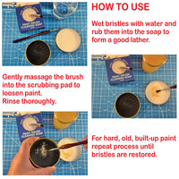 ICKYSTICKY PAINT BRUSH CLEANING SOAP
