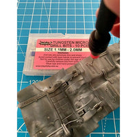 ICKYSTICKY TUNGSTEN MICRO DRILL BITS 1.1MM - 2.0MM