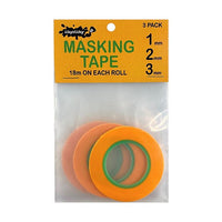 ICKYSTICKY MASKING TAPE SET 1/2/3MM