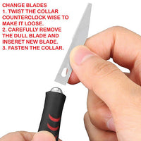 ICKYSTICKY 16 PIECE HOBBY KNIFE SET