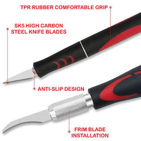 ICKYSTICKY 16 PIECE HOBBY KNIFE SET