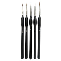 ICKYSTICKY NATURAL 5 PIECE PAINT BRUSH SETS