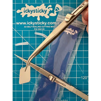 ICKYSTICKY SLIDE LOCK TWEEZERS 2PK