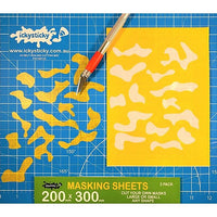 ICKYSTICKY MASKING TAPE SHEETS 3PK
