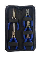 ICKYSTICKY 5 PIECE MINI PLIER SET W/BAG