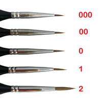 ICKYSTICKY NATURAL 5 PIECE PAINT BRUSH SETS