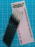 ICKYSTICKY NATURAL 5 PIECE PAINT BRUSH SETS