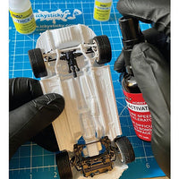 ICKYSTICKY BLACK ROCKET NITRILE GLOVES 100 PACK