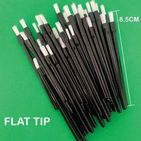 ICKYSTICKY DISPOSABLE MICRO BRUSHES FLAT TIP