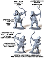 VICTRIX MINIATURES - VXA043 PERSIAN ARMOURED ARCHERS