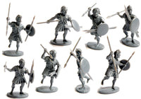 VICTRIX MINIATURES - VXA010 WARRIORS OF CARTHAGE : HANNIBAL'S VETERANS, LIBYAN SPEARMEN AND LIBYAN JAVELINMEN