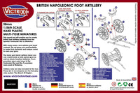 VICTRIX MINIATURES - VX0010 BRITISH NAPOLEONIC FOOT ARTILLERY