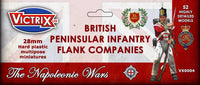 VICTRIX MINIATURES - VX0004 BRITISH PENINSULAR INFANTRY FLANK COMPANIES