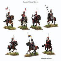 PERRY MINIATURES - NAPOLEONIC WAR - RUSSIAN UHLANS 1812-1814