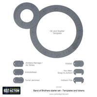 BOLT ACTION : TEMPLATE AND TOKEN SET