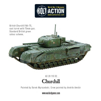BOLT ACTION : BRITISH CHURCHILL INFANTRY TANK