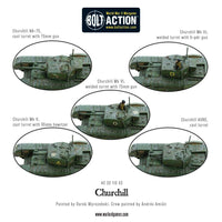 BOLT ACTION : BRITISH CHURCHILL INFANTRY TANK