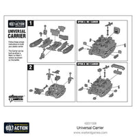 BOLT ACTION : BRITISH UNIVERSAL CARRIER