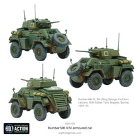 BOLT ACTION : HUMBER MK II/IV ARMOURED CAR