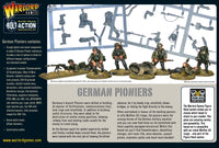 BOLT ACTION : GERMAN PIONEERS INFANTRY