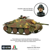 BOLT ACTION :  JAGDPANZER 38(T) HETZER TANK DESTROYER