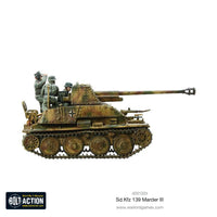 BOLT ACTION : SD. KFZ 139 MARDER III TANK DESTROYER