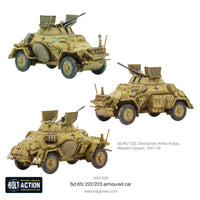 BOLT ACTION :  SD. KFZ 222/223 ARMOURED CAR