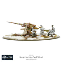 BOLT ACTION - HEER 8.8CM FLAK 37 ANTI-TANK GUN (WINTER)
