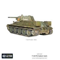 BOLT ACTION : T34/76 SOVIET MEDIUM TANK