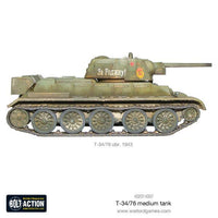 BOLT ACTION : T34/76 SOVIET MEDIUM TANK
