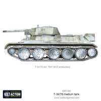 BOLT ACTION : T34/76 SOVIET MEDIUM TANK