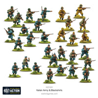 BOLT ACTION : ITALIAN ARMY & BLACKSHIRTS - Khaki and Green Books