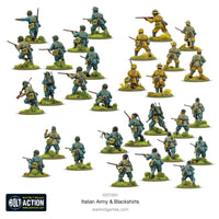 BOLT ACTION : ITALIAN ARMY & BLACKSHIRTS - Khaki and Green Books