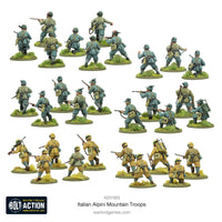 BOLT ACTION - ITALIAN ALPINI MOUNTAIN TROOPS (PLASTIC)