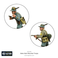 BOLT ACTION - ITALIAN ALPINI MOUNTAIN TROOPS (PLASTIC)