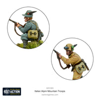BOLT ACTION - ITALIAN ALPINI MOUNTAIN TROOPS (PLASTIC)