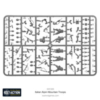 BOLT ACTION - ITALIAN ALPINI MOUNTAIN TROOPS (PLASTIC)