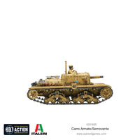 BOLT ACTION : ITALIAN CARRO ARMATO/SEMOVENTE M13/40 TANK