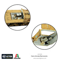 BOLT ACTION : ITALIAN CARRO ARMATO/SEMOVENTE M13/40 TANK