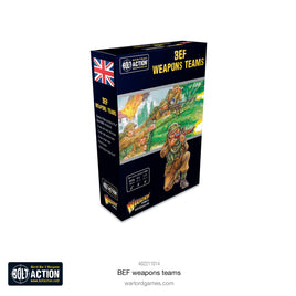 BOLT ACTION : BRITISH BEF WEAPONS TEAMS