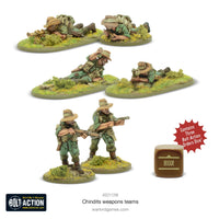 BOLT ACTION : CHINDIT WEAPONS TEAMS