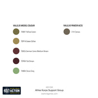 BOLT ACTION : AFRIKA KORPS SUPPORT GROUP