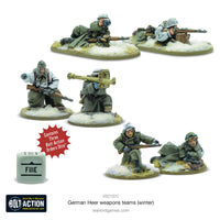 BOLT ACTION : GERMAN HEER WEAPONS TEAMS (WINTER)